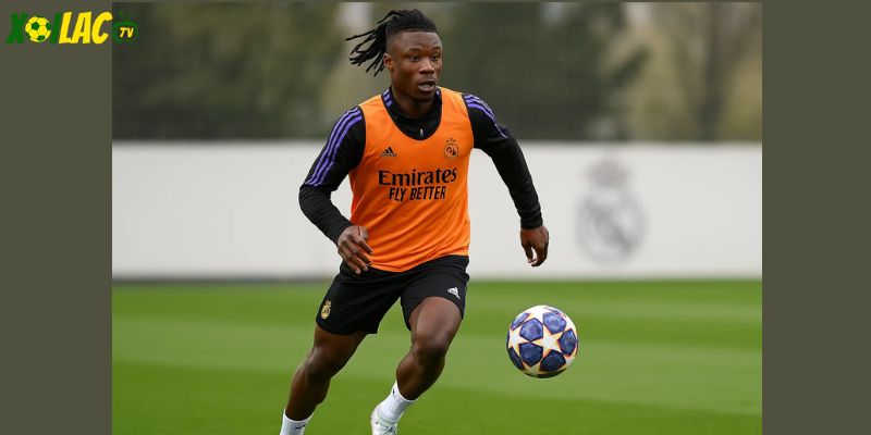 Camavinga tại Real Madrid, mục tiêu trong thương vụ Man Utd muốn mua Camavinga với 80 triệu euro.