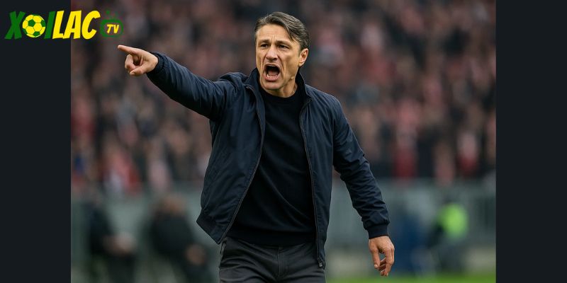 HLV Niko Kovac – bộ óc chiến thuật dẫn dắt Dortmund.