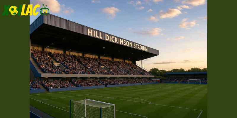 Hill Dickinson là điểm tựa trong trận Everton vs Aston Villa. Hill Dickinson là điểm tựa trong trận Everton vs Aston Villa.