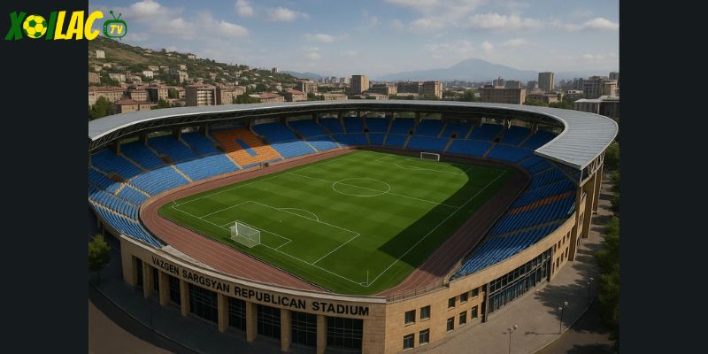 Yerevan là điểm tựa trong trận Armenia vs Bồ Đào Nha.