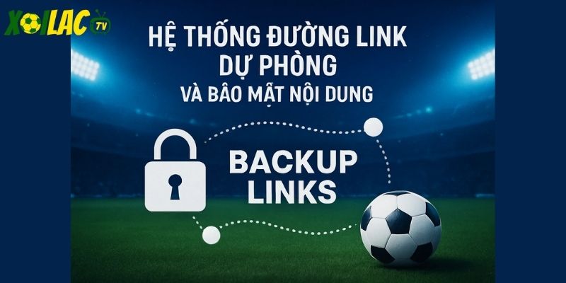 Dự phòng đường link và bảo mật nội dung Dự phòng đường link và bảo mật nội dung