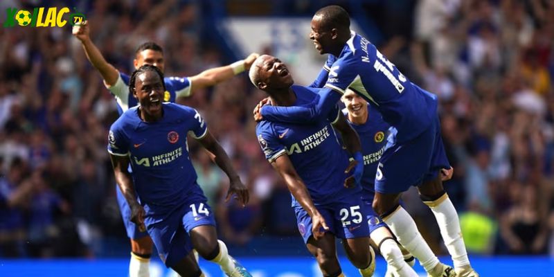 Các cầu thủ Bournemouth pressing quyết liệt trước Chelsea vs AFC Bournemouth