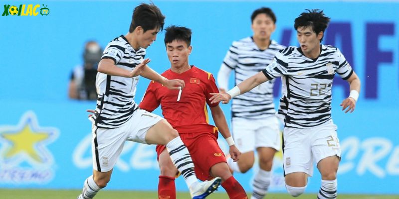 Chiến thuật pressing cao của U23 Nhật Bản vs U23 Hàn Quốc